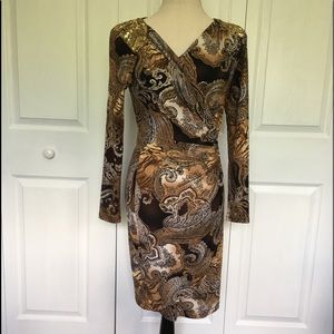 Cache Cocktail Dress Size 4